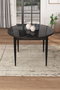 Hanah Home Mesa de Comedor Tor Black Marble